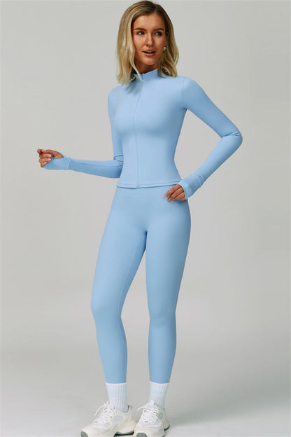 The Seraphine Jacket Sports Bra Leggings 3-Piece Set