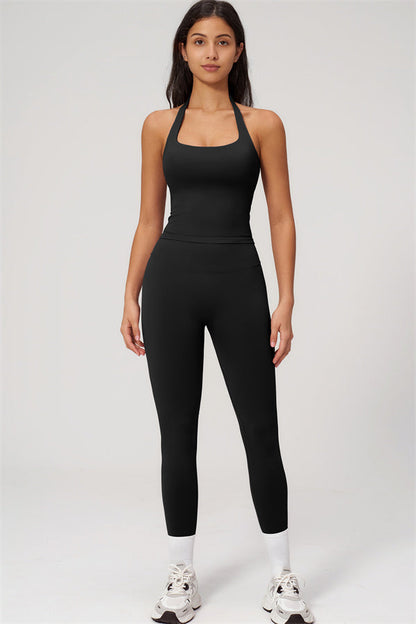 The Empower Halter Crop Top