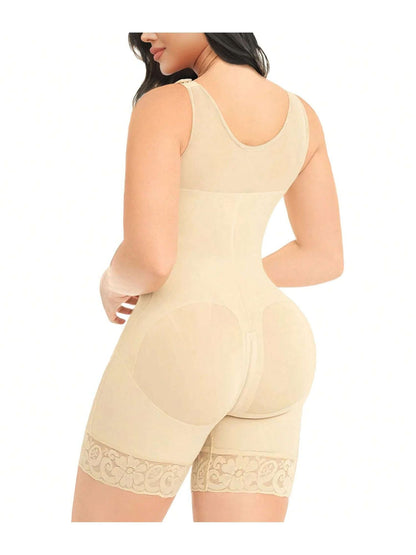 Fasjrixa Fajas Colombianas Shapewear for Women Tummy Control Post Surgery Full Body Shaper Butt Lifter with Zipper Crotch,corset tops for women,fajas colombianas moldeadoras
