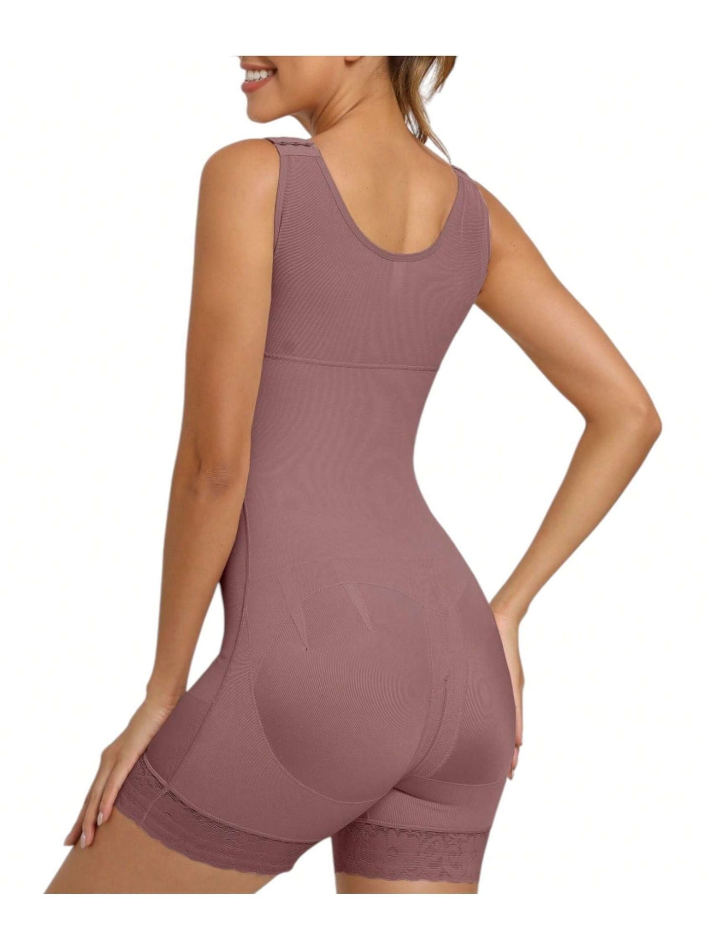 Fasjrixa Fajas Colombianas Shapewear for Women Tummy Control Post Surgery Full Body Shaper Butt Lifter with Zipper Crotch,corset tops for women,fajas colombianas moldeadoras