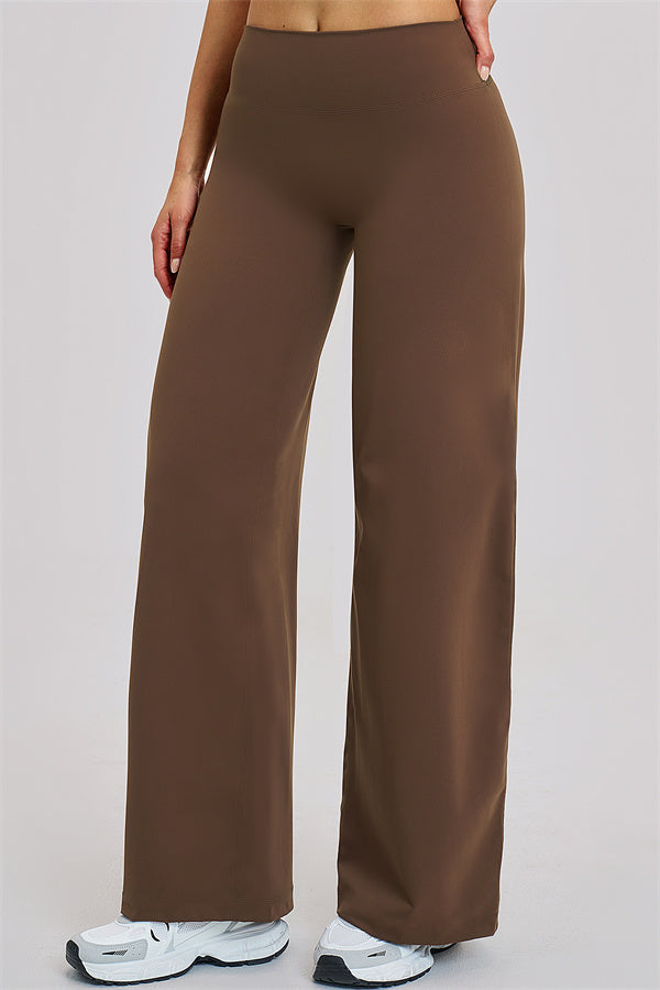 The Dynamic Crop Top Straight Leg Pants 2-Piece Set
