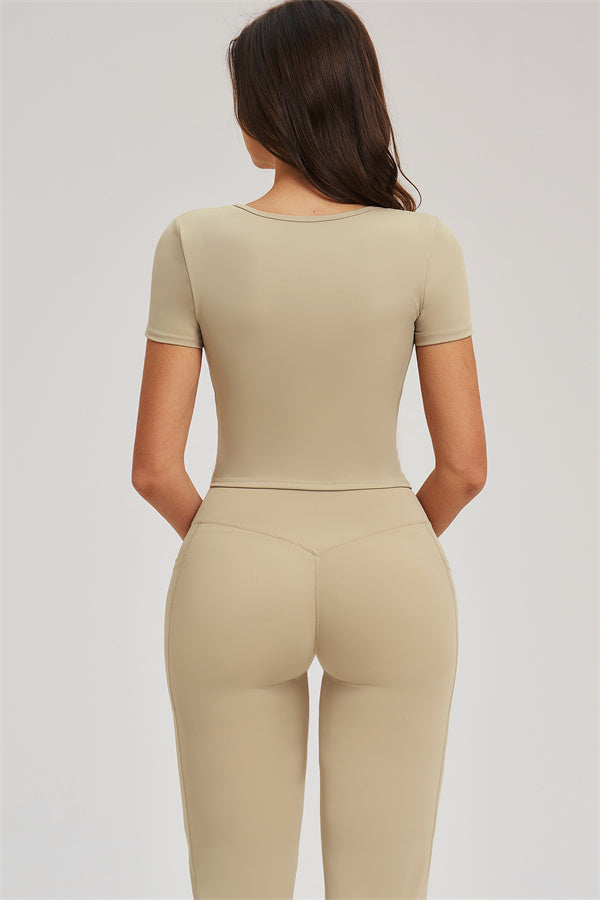 The Sizzle T-shirt Flared Leggings 2-Piece Set