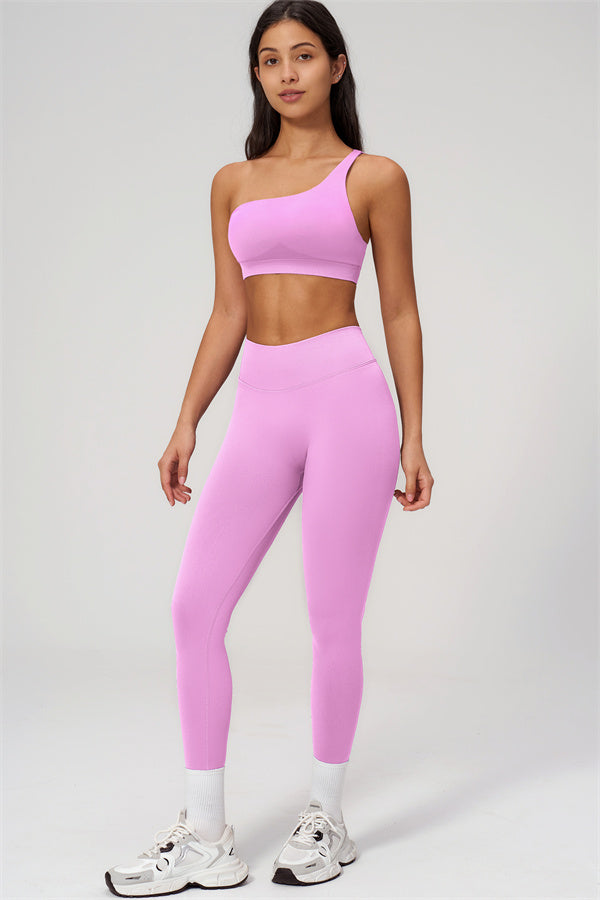 The Empower One-Shoulder Sports Bra