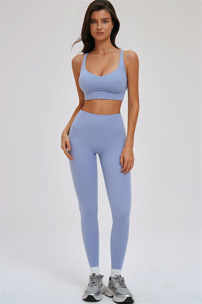 The Kinetic Cross Back Sports Bra