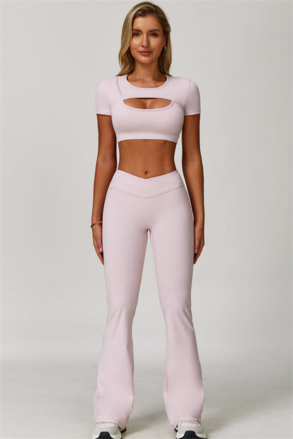The Lavish Cut-out Crop Top