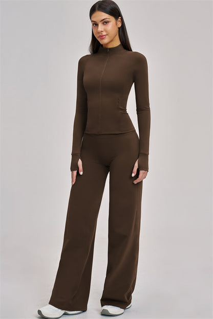 The Swoon Jacket Flared Leggings 2-Piece Set