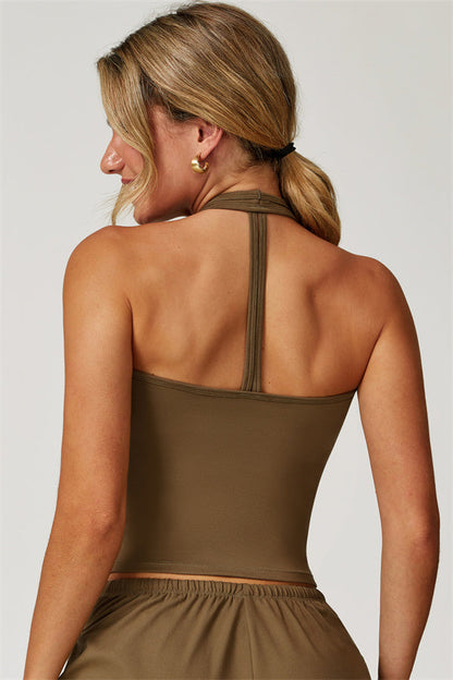 The Sprint Halter Tank Top