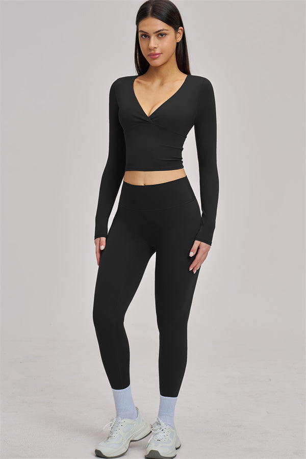 The Swoon Long Sleeve Crop top