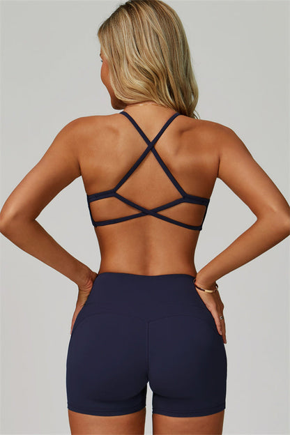 The Bold Cross Back Sports Bra