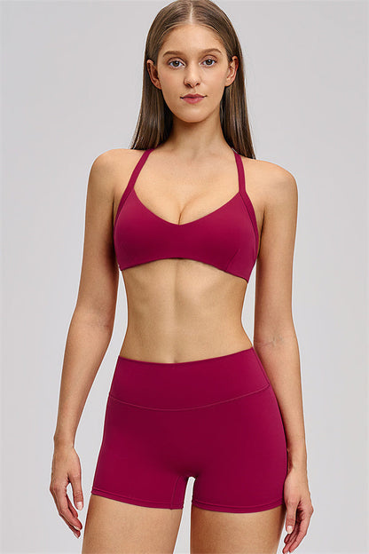 The Zestful Sports Bra Shorts 2-Piece Set