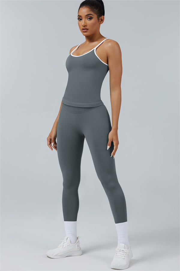 The Elevate Crop Top Leggings 2-Piece Set
