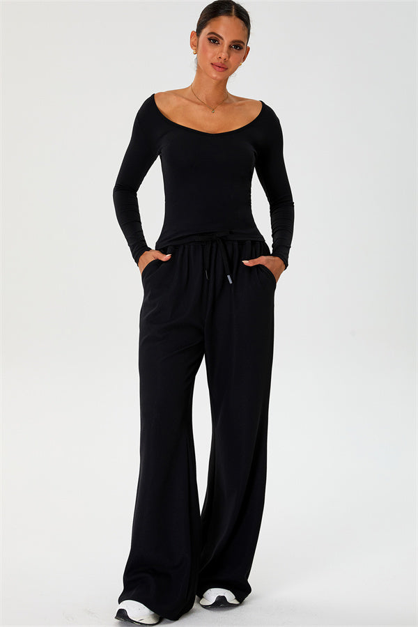 The Rush Long Sleeve T-shirt Sweatpants 2-Piece Set