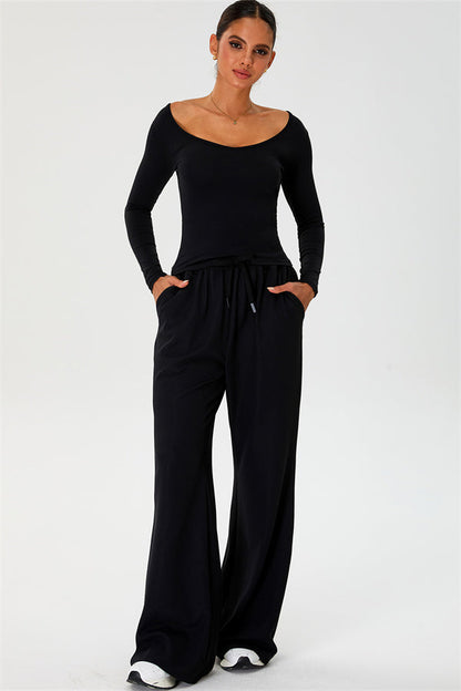 The Rush Long Sleeve T-shirt Sweatpants 2-Piece Set