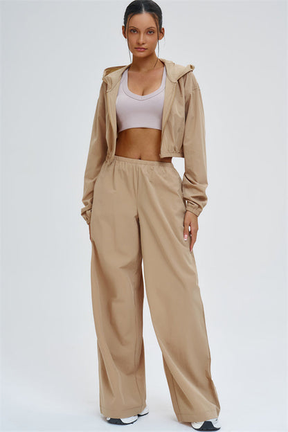 The Svelte UV protection Crop Hoodie