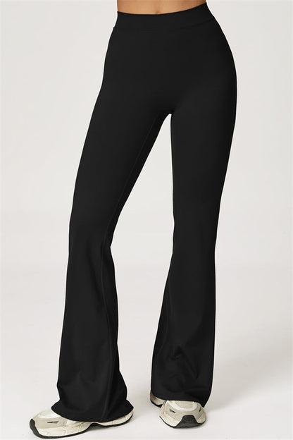 The Axis Crop Top Flared Leggings 2-Piece Set