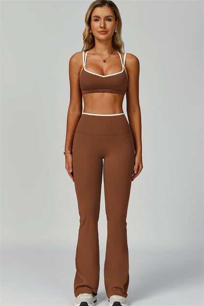 The Quest Sports Bra Flared Leggings 2-Piece Set