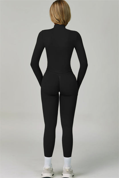The Empower Jacket Sports Bra Leggings 3-Piece Set