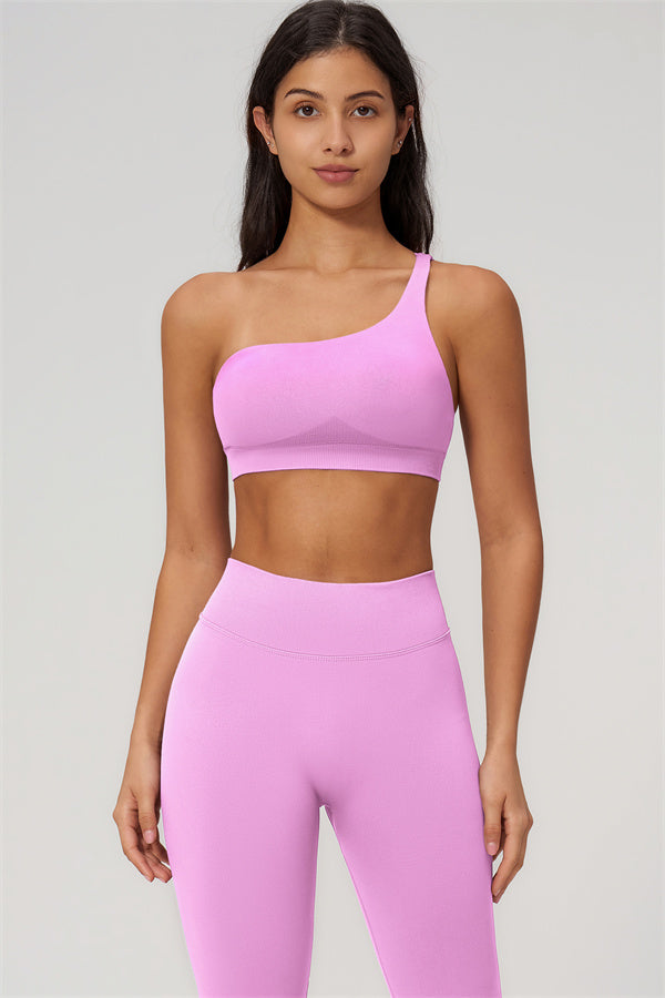The Empower One-Shoulder Sports Bra Leggings 2-Piece Set