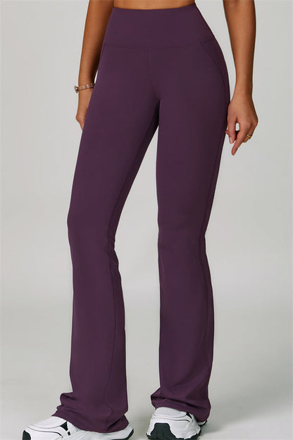 The Bold Cross Back Sports Bra Flared Leggings 2-Piece Set