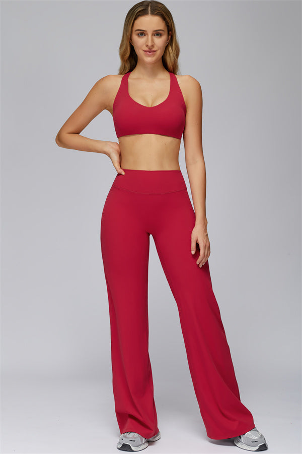 The FlexCore Sports Bra Flared Leggings 2-Piece Set