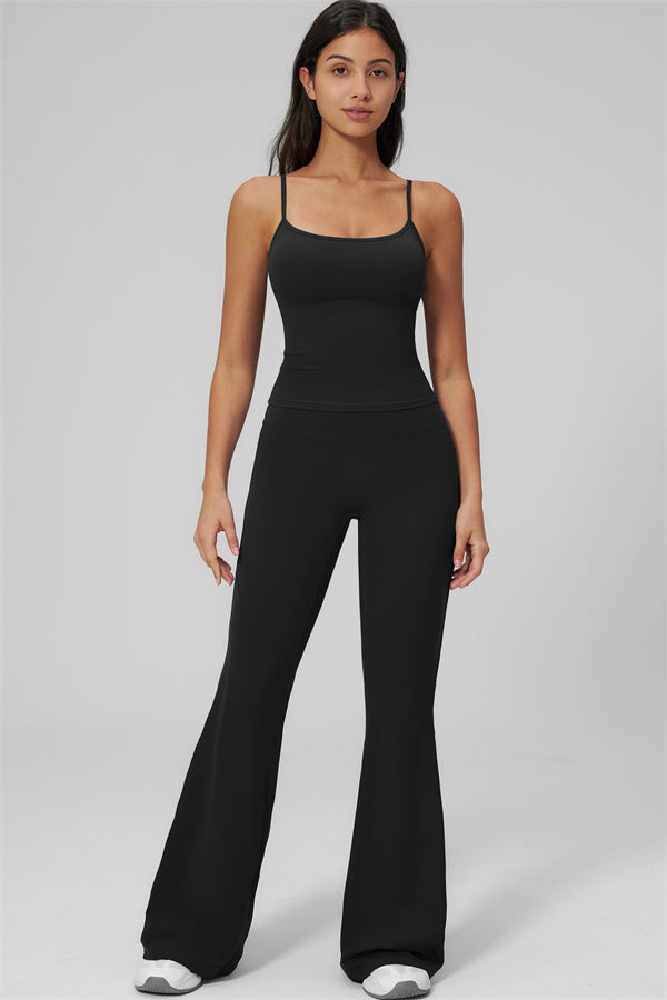 The Rapture Tank Top Flared Leggings 2-Piece Set