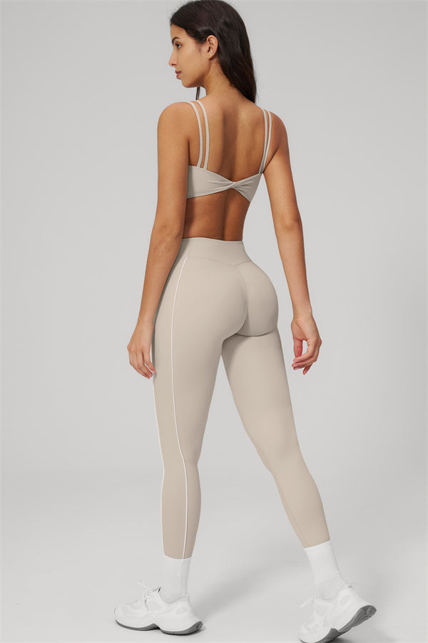 The Clarity Dual Strap Sports Bra Leggings 2-Piece Set