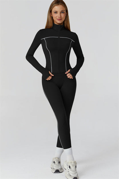 The Venus Zip Top Leggings 2-Piece Set