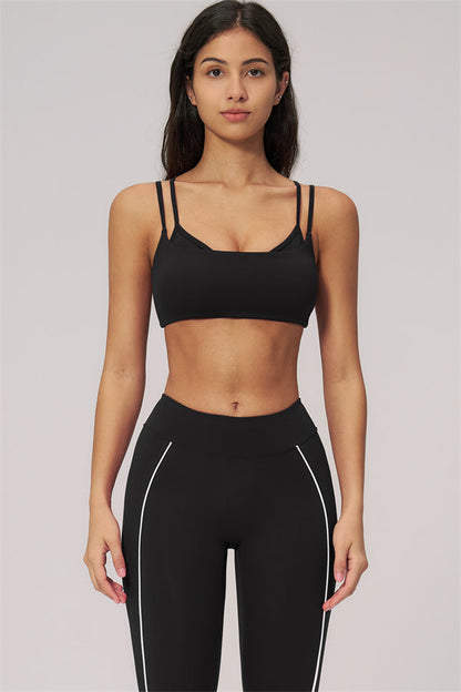 The Clarity Dual Strap Sports Bra Leggings 2-Piece Set