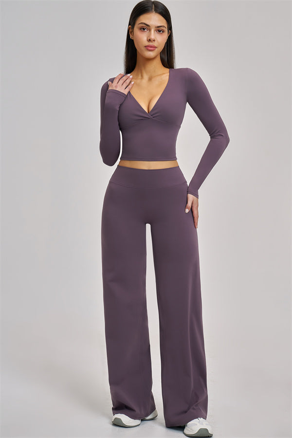 The Swoon Long Sleeve Crop top