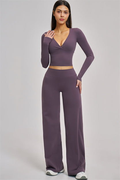 The Swoon Long Sleeve Crop top
