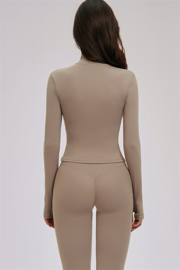 The Kinetic Zip Jacket Sports Bra Leggings 3-Piece Set