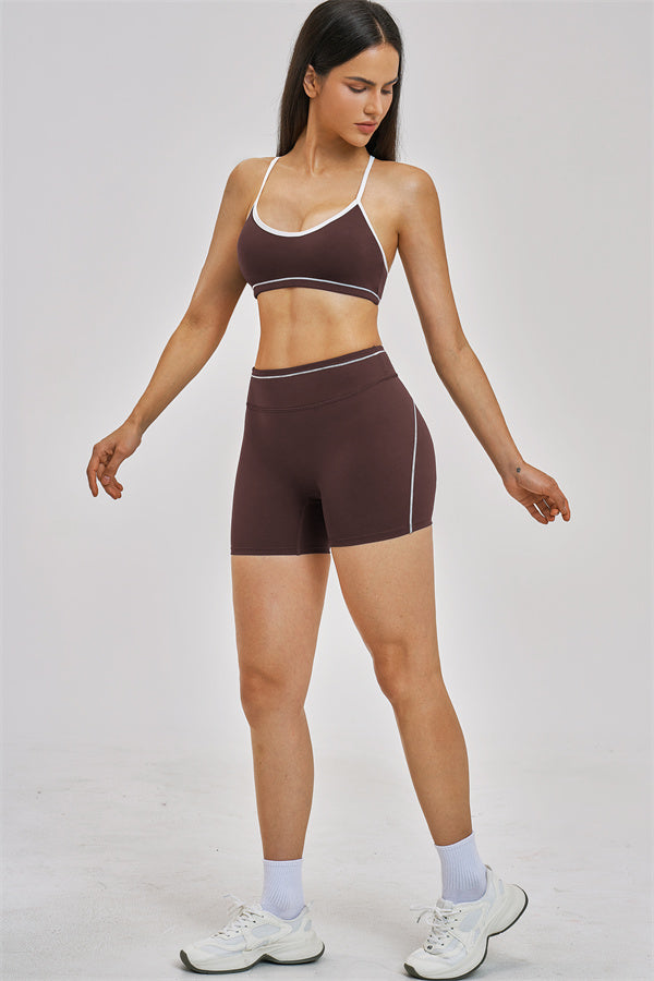 The Unbound Sports Bra Shorts 2-Piece Set
