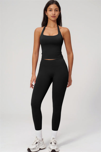 The Empower Halter Crop Top