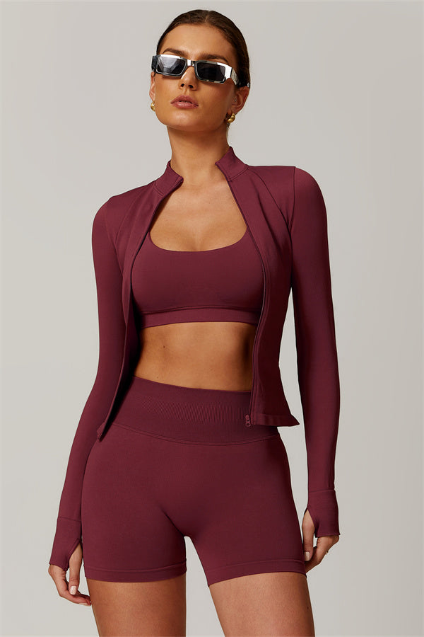 The Blossom Jacket Shorts 2-Piece Set