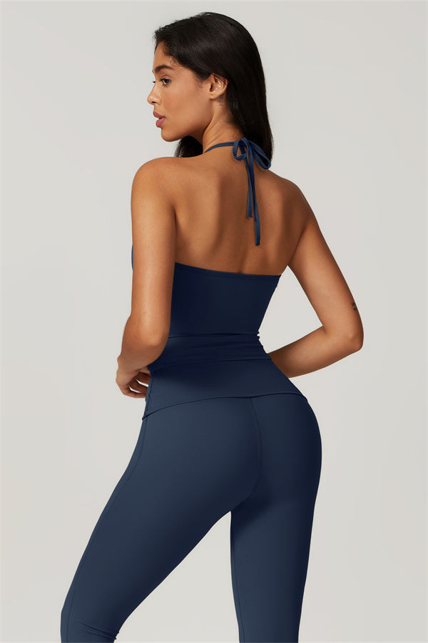 The Surge Halter Crop Top