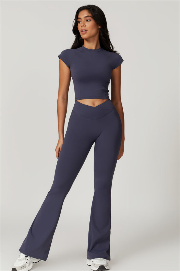 The Sophia T-shirt Flares 2-Piece Set