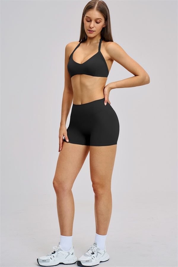 The Zestful Sports Bra Shorts 2-Piece Set