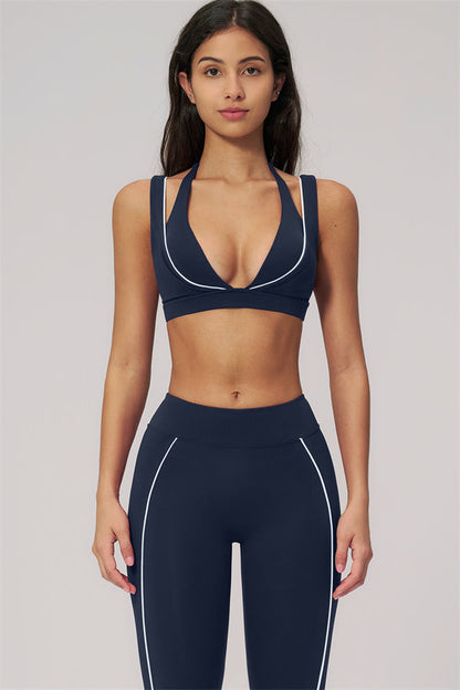 The Clarity Contour Line Sports Bra Leggings 2-Piece Set