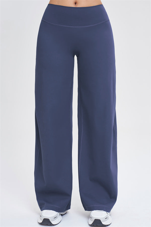 The Stride Crop Top Straight Leg Pants 2-Piece Set