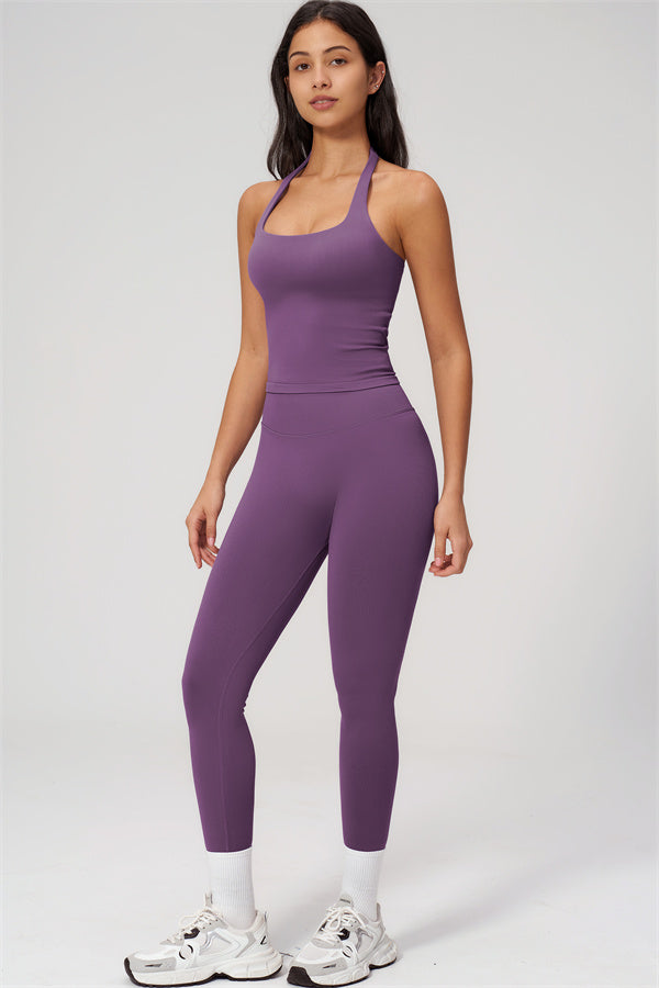 The Empower Halter Crop Top