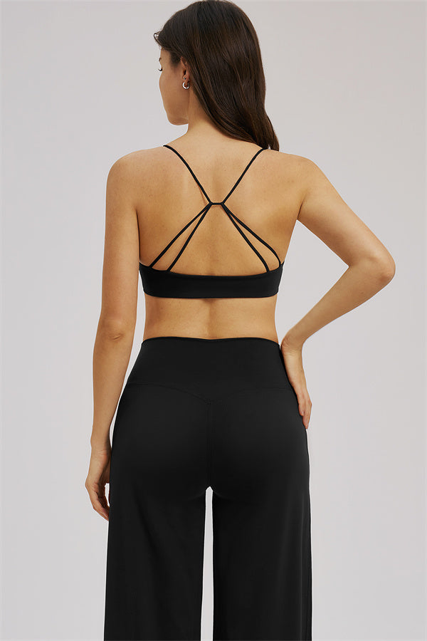 The Mosaic Sports Bra Straight Leg Pants 2-Piece Set