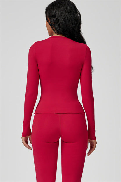 The Oasis Long Sleeve T-shirt Flared Leggings 2-Piece Set