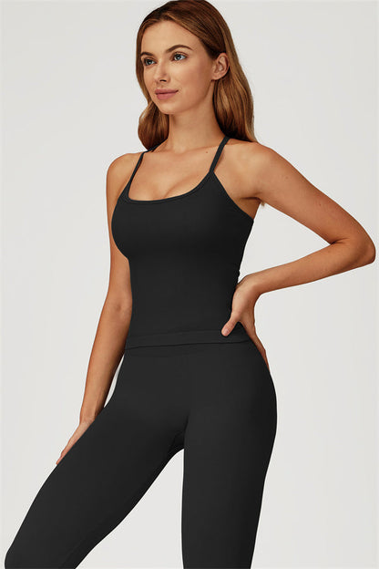 The Sculpt Crop Top Leggings 2-Piece Set
