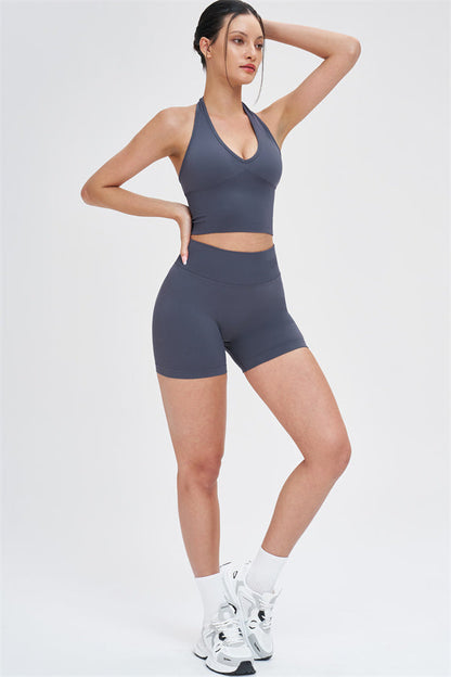 The Whim Sports Bra Shorts 2-Piece Set