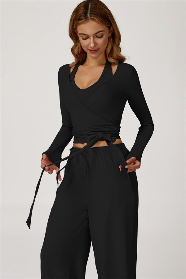 The Sprint Long Sleeve Crop Top