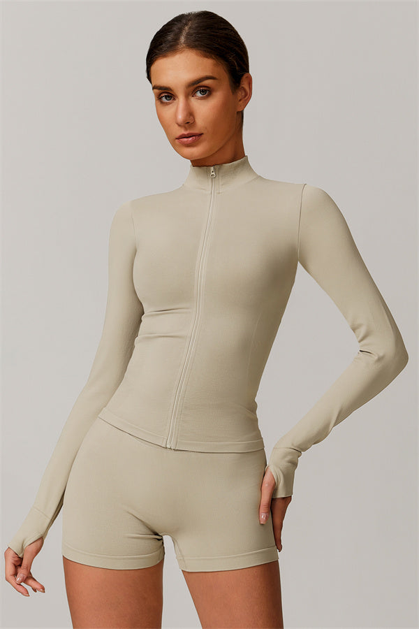 The Nova Luxe Jacket Shorts 2-Piece Set