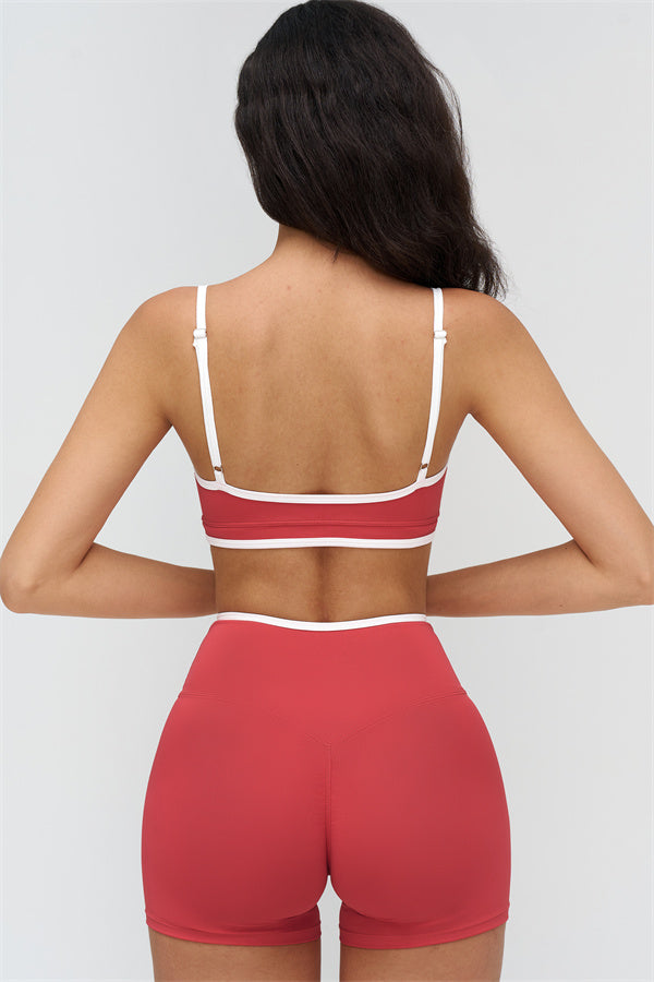 The Crave Contrast Sports Bra