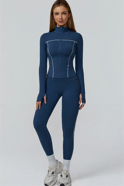 The Venus Zip Top Leggings 2-Piece Set