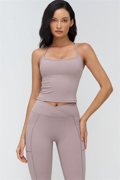 The BoldFit Crop Top Leggings 2-Piece Set