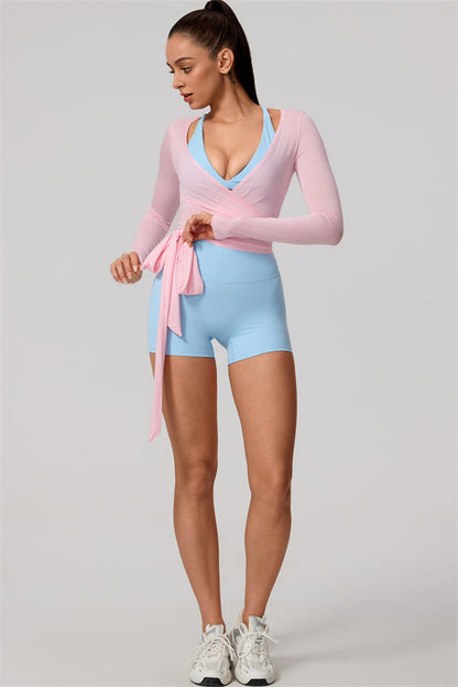 The Lively Long Sleeve Crop Top